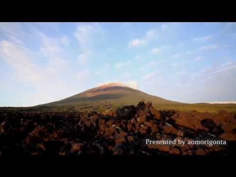 Time lapse #043 岩手山初雪 Mt Iwate first snow 2011-10