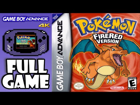 Pokémon FireRed Version (GBA) - Full Game Walkthrough / Longplay (4K60ᶠᵖˢ UHD)