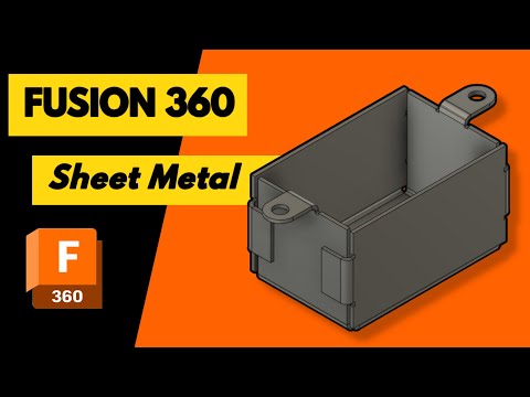 Autodesk Fusion 360 Basic Sheet Metal.