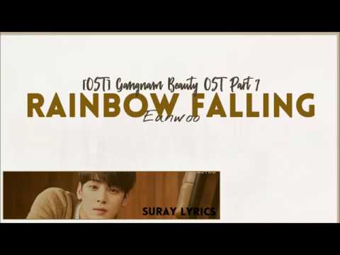 Cha Eunwoo of ASTRO – Rainbow Falling (Han/Rom/Eng) Color Coded Lyrics