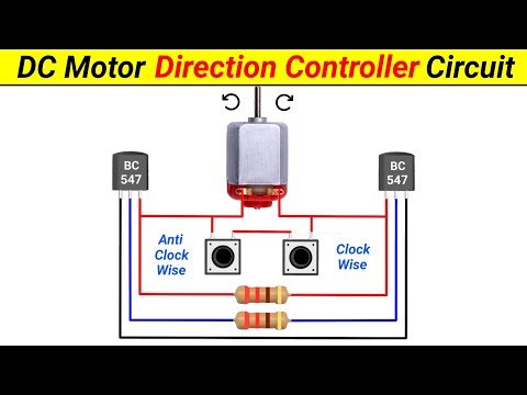 DC Motor Direction Controller Circuit || For RC Car , Screw Driver || SKR Electronics Lab