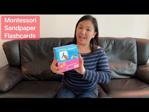 Learning to Write: Sandpaper Flash Cards