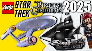 INSANE 2025 LEGO Leaks! LEGO Star Trek & LEGO Pirates of the Caribbean