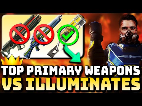 HELLDIVERS 2 - TOP 5 BEST PRIMARY WEAPONS AGAINST ILLUMINATES | S-TIER PRIMARY WEAPONS