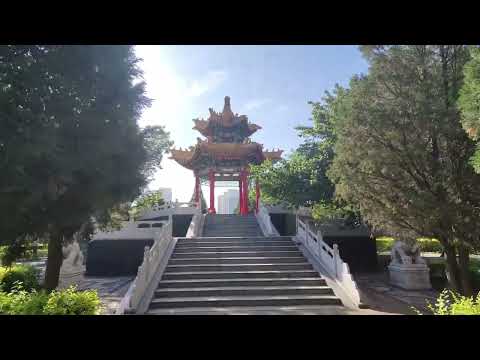 山西怀仁早上人民公园打卡美丽的城市 #旅行vlog  #打卡地  #旅行  #山西  #热爱生活