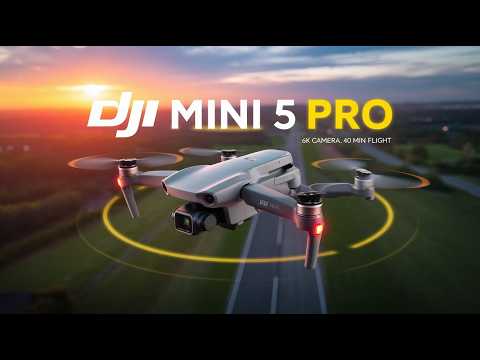 DJI Mini 5 Pro -  Leaks Reveal Game-Changing Features for 2025!