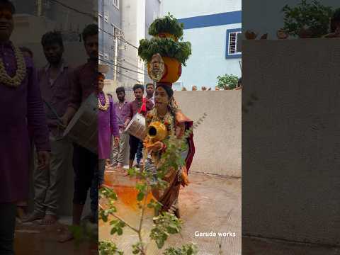 Rakesh Bonam Anna Sigam at Bonalu 2024 in Telangana – A Traditional Celebration! #Shorts