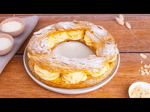 PARIS-BREST: the recipe for the DELICIOUS French pastry to make at home! 🤩