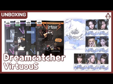 Dreamcatcher 'VirtuouS' All Versions & Ktown4u Lucky Draw #Unboxing (11/07/2024)