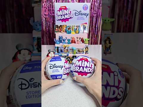 #shorts #ASMR Unboxing my last 2 Mini Brands DISNEY Store Edition Series 3 🏰