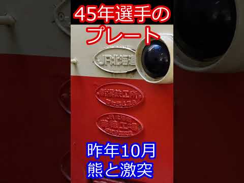 【ｷﾊ40国鉄一般色】45年選手1766番プレート #shorts