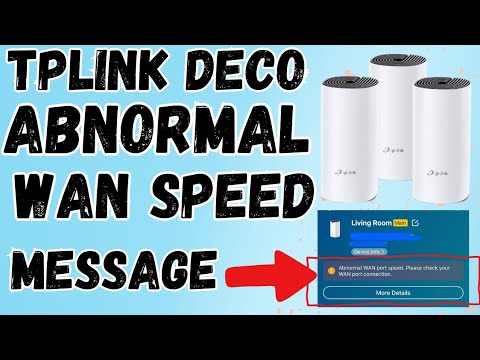 Tplink Deco Abnormal Wan Port Speed Error [Resolved✅] | Devicessetup