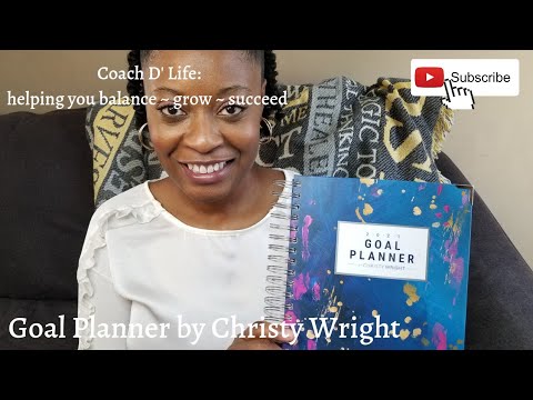 How I Use My Goal Planner by Christy Wright| March 2021 Plan with Me| Business Boutique