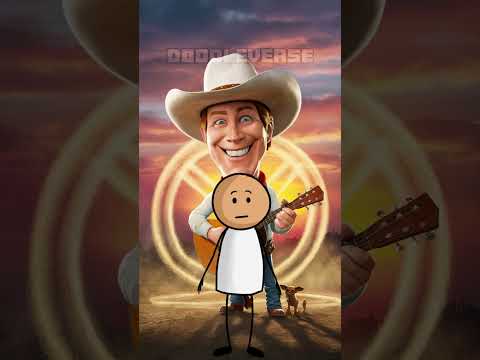 DAD JOKE 73: A HAPPY COWBOY #shorts #funnyshorts #funny