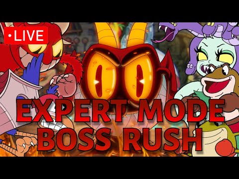 *LIVE* BEATING the BOSS RUSH MOD on EXPERT!!! (All 40 bosses, 1 Life, NO HEALING) + trying Geo Mod!!