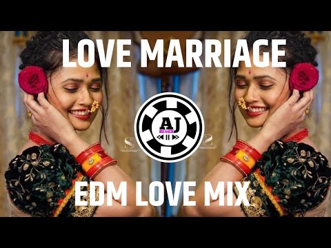 ||LOVE MARRIAGE 😱DAILOG📢 TIK TOK FAMOUS HALGI STYLE MIX 😎 DJ MAROTI AND CHANDRKANT || AJ REMIX ||