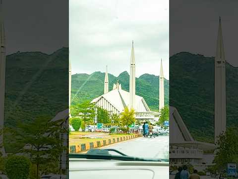 Faisal Masjid Islamabad #faisalmasjid #islamabadtour #shorts #youtubeshorts #natureshorts #islam