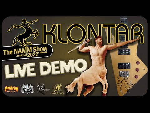 Klontar Demo NAMM 2022 Klon Centaur Guitar