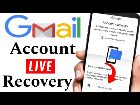 How to recover gmail ID password without phone number and recovery email || gmail account recovery