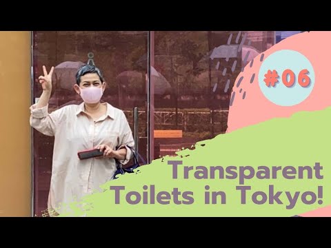 Transparent Toilet In Japan