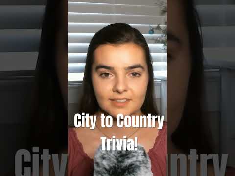 ASMR POP QUIZ | 5 City Trivia Questions