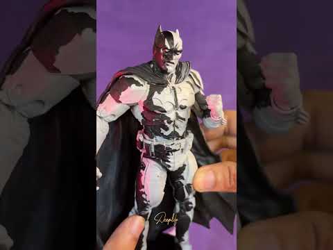 First Indian Artist to Customize McFarlane Artist Edition Page punchers Batman