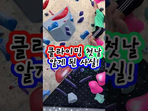 폴댄서의 ‘클라이밍‘ 첫 경험!! #클린이 #첫경험 #폴타혼타스