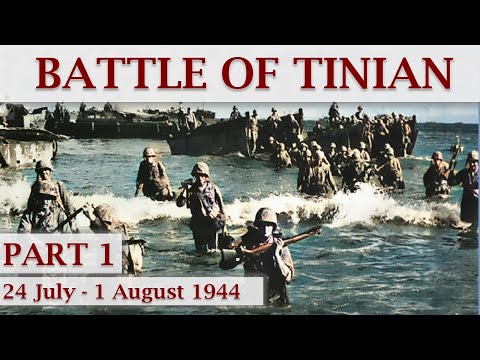 Battle of Tinian 1944 / Part 1 - The Perfect Amphibious Operation