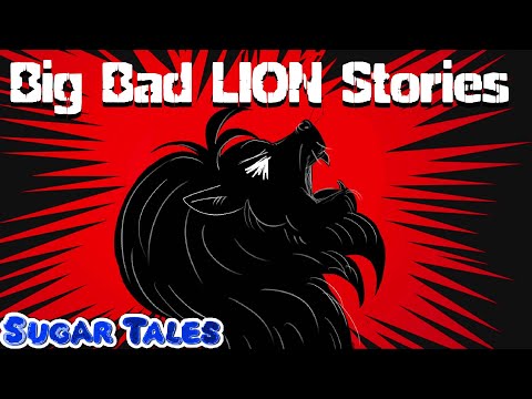 Big Bad Lion Stories - Children stories || SUGARTALES IN ENGLISH