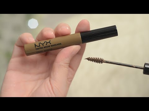 NYX Tinted Brow Mascara in Brunette 12hr Wear Test & Review | CORRIE V