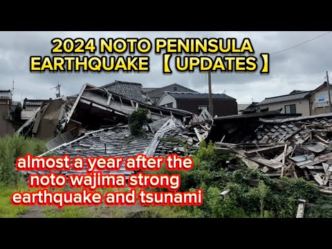 THE STRONG & LARGEST  EARTHQUAKE  and TSUNAMI in the NOTO WAJIMA JAPAN [updates]