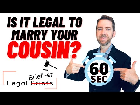 Is It Legal to Marry Your Cousin? | #shorts