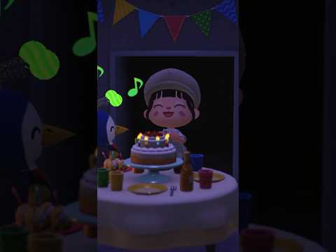 誕生日🎂あつ森Vlog🌳#あつまれどうぶつの森 #あつ森 #animalcrossing #animalcrossingnewhorizons #acnh