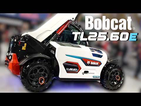 Eletcric telehandler at Intermat! | Bobcat TL25.60e