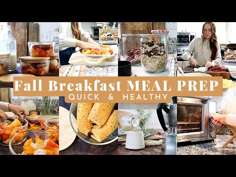 Fall Breakfast MEAL PREP