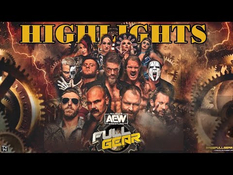 AEW Full Gear 2023 - Highlights.