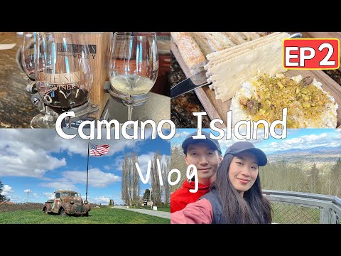 🇺🇸美國華盛頓州Camano Island 【EP2】🚌 酒庄Bertlesen品酒吃美食Iverson Spit 絕美海景Stanwood小鎮二手店淘宝德國限量酒壺