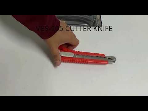 VBS-205 Knife Cutter Heavy Duty Cutter Knife Blade Paper Cutter Knife Parcel Knife Pisau Kertas