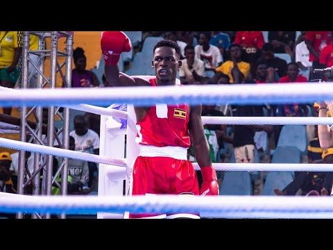 FULL FIGHT- MUZAMIR SSEMUDDU KOS TOGO'S AKOUSSAN HOLONUE- ACCRA AFRICA GAMES