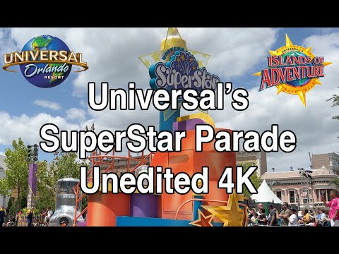 Universal's Superstar Parade 4K