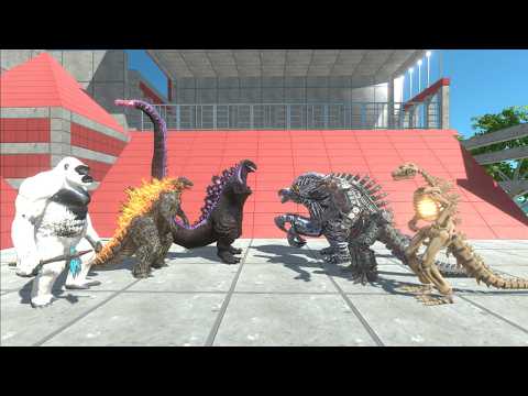 Kaiju 1vs1 Tournament : Team Angry Godzilla 2021 vs Team Orga x Mechagodzilla