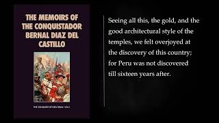 (1/2) The Memoirs of the Conquistador Bernal Diaz del Castillo vol 1. Audiobook, full length