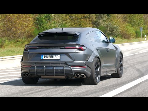 Modified Cars Leaving Nürburgring Tankstelle - 992 GT3 RS, 300SL, SF90, M3 G80, M4 CS, NOVITEC Urus