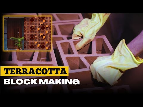 Terracotta Designer Blocks Making at Mitticool Factory | Fascinating Processes of Blocks Making