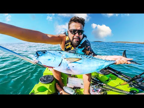 Ganhei um BARCO - No teste peguei um Gigante e Tiramos o Filé