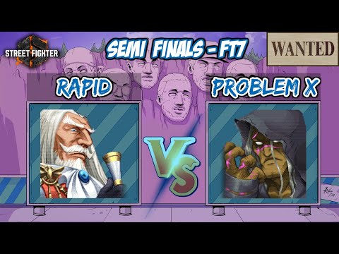 Problem X (Bison) vs rapiD (JP) FT7 - WANTED SF6 semi finals