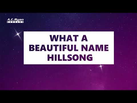 What A Beautiful Name - Hillsong (Karaoke Version)