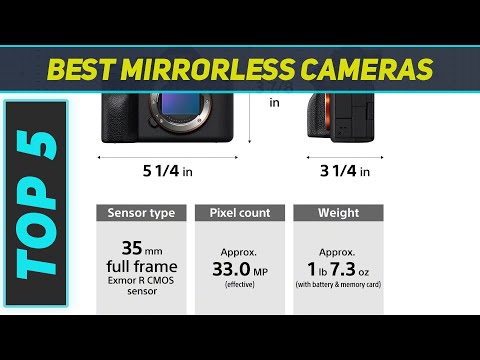 Top 5 Mirrorless Cameras  - Best in 2023