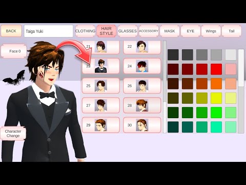 How To Play As Vampire Character 🧛🏻✨ in Sakura School Simulator Tutorial : SAKURA SCHOOL SIMULATOR