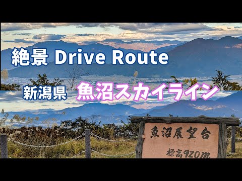 絶景紅葉ドライブルート ”魚沼スカイライン 絶景紅葉おすすめ” Drive動画